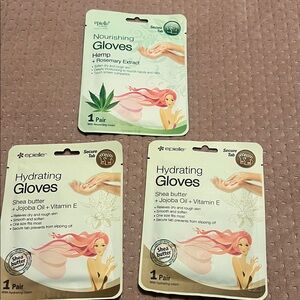 Nourishing and Hydrating Gloves Set - Cream